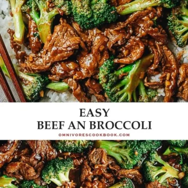Beef and Broccoli stir-fry served on a plate with steamed rice
