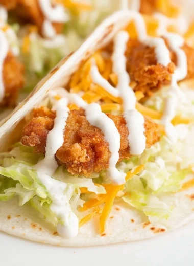 Delicious McDonald's Snack Wrap with chicken and fresh ingredients