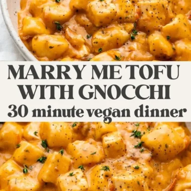 Vegan Marry Me Tofu dish, a tasty plant-based meal option.
