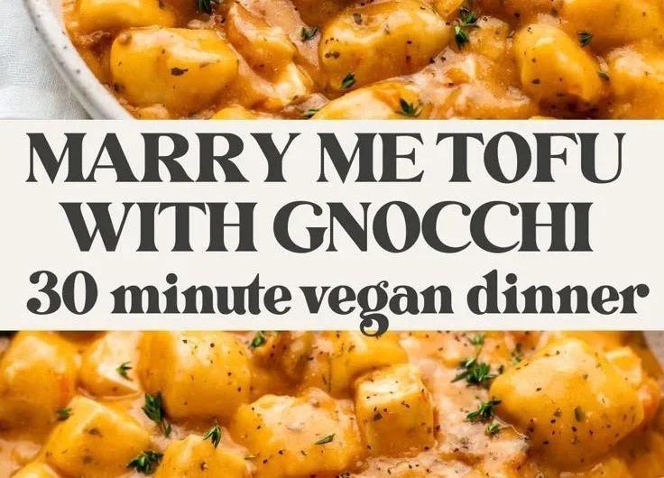 Vegan Marry Me Tofu dish, a tasty plant-based meal option.