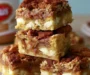 Biscoff Blondies with White Chocolate Chips
