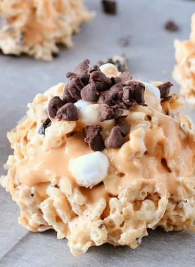 No-bake Avalanche Cookies stacked on a plate, showcasing a delicious treat.