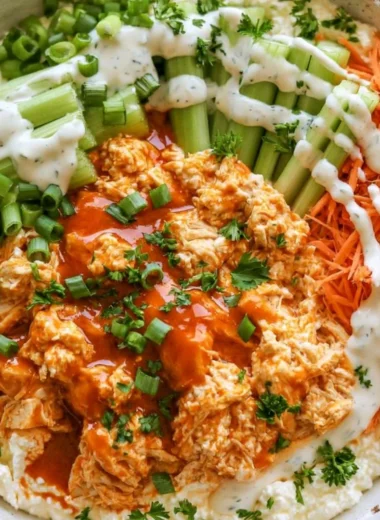 Healthy Cottage Cheese Dinner Bowl with fresh vegetables and grains
