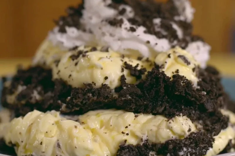 Delicious dirt pudding dessert as a fun treat for kids